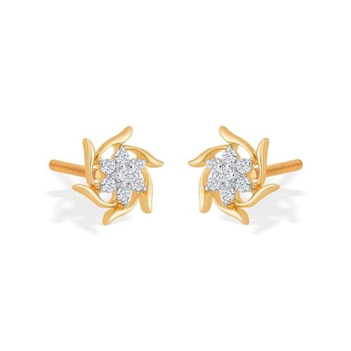 Gold Ear Stud For Ladies