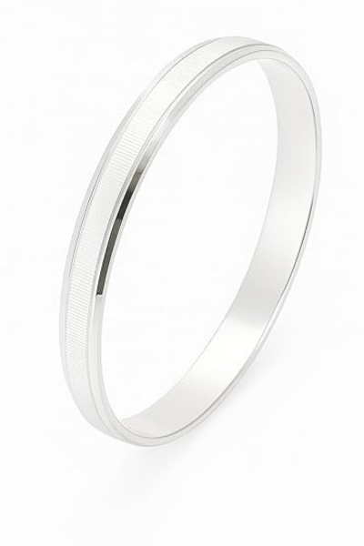 Mens Silver Kada