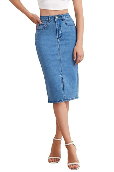Ladies Denim Skirt
